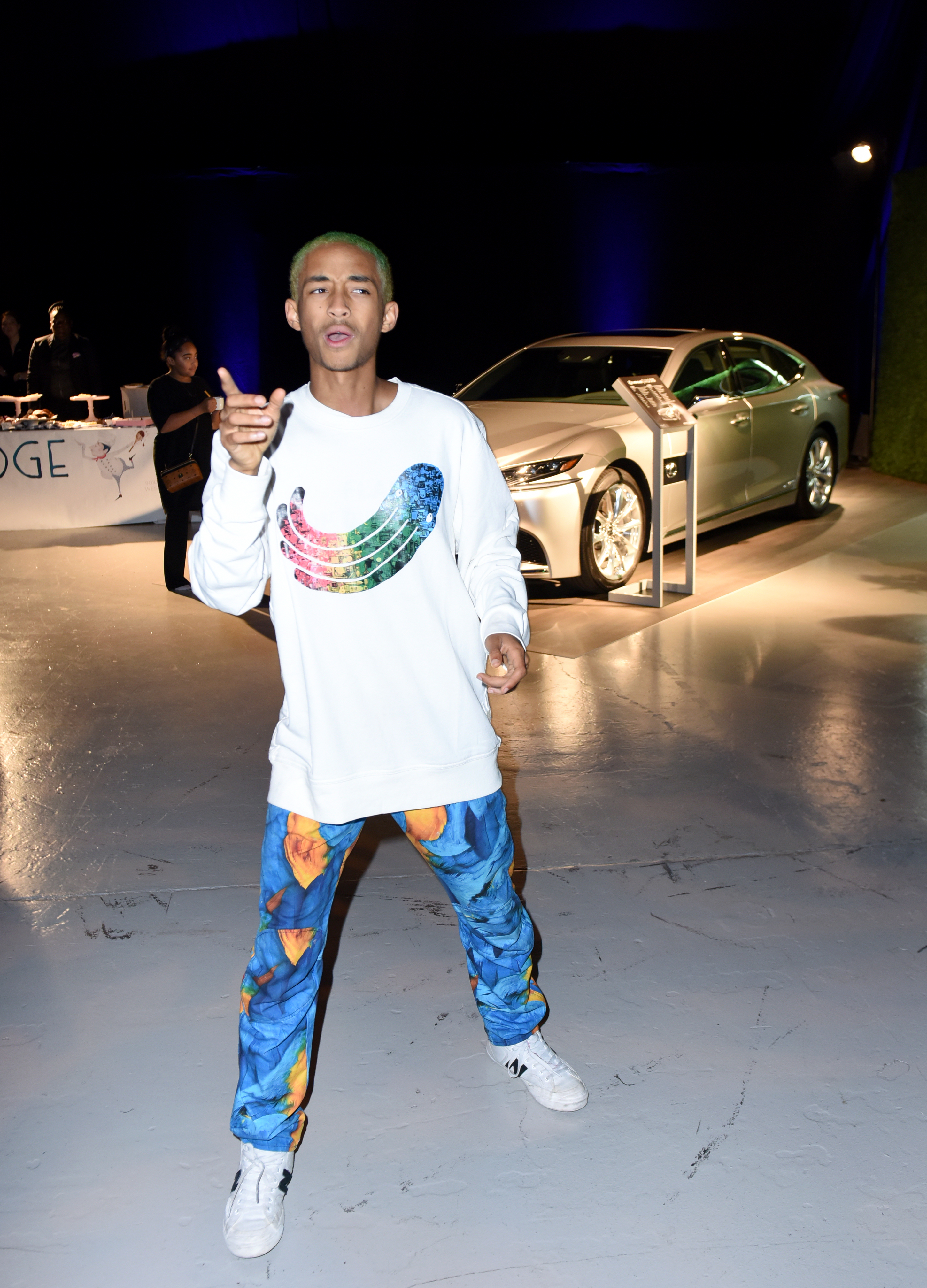 Jaden Smith attends the Louis Vuitton Womenswear Fall Winter News Photo  - Getty Images