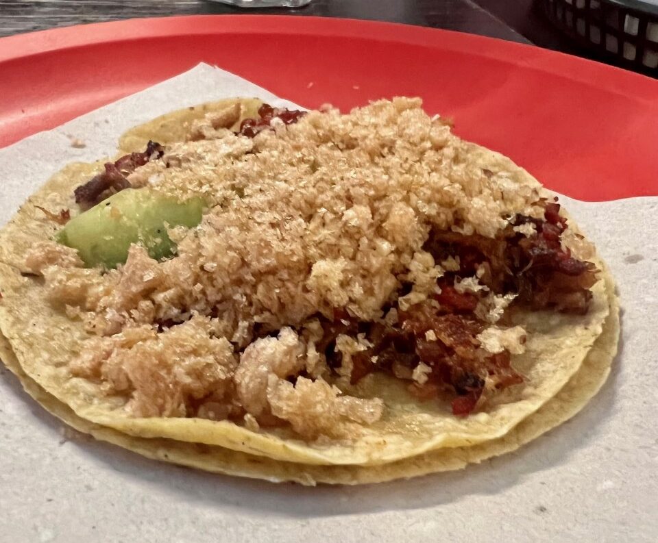 Authentic Mexican taco 3